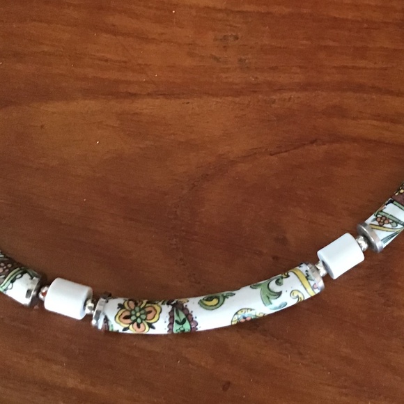 Vintage Choker Bead Necklace Adjustable Length Japan - Picture 3 of 12